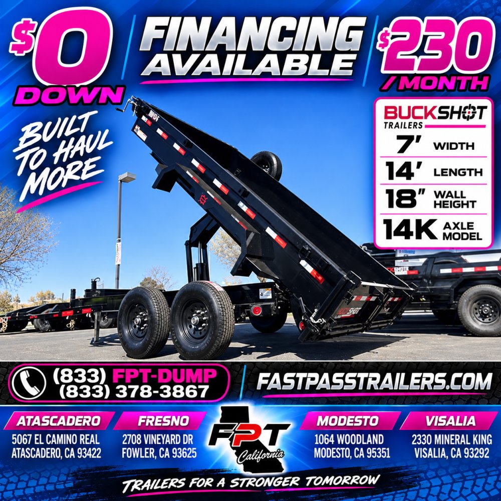 2026 Buckshot BD114 Dump