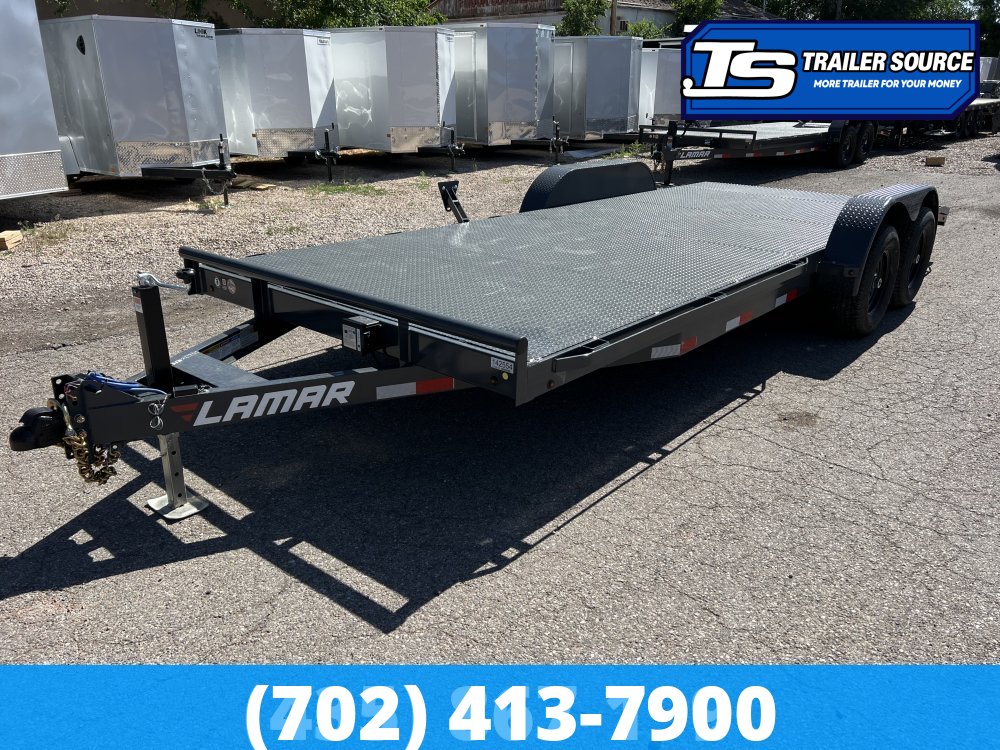 7x20 Lamar CC Flatbed Car Hauler
