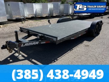 7x20 Lamar CC Flatbed Car Hauler