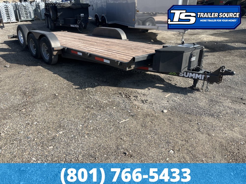 7x20 Summit Tilt Deck Car Hauler