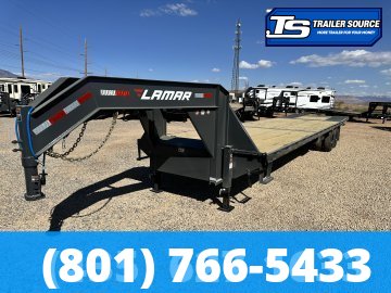 8.5x36 Lamar FD Hydraulic Dovetail Gooseneck Equipment