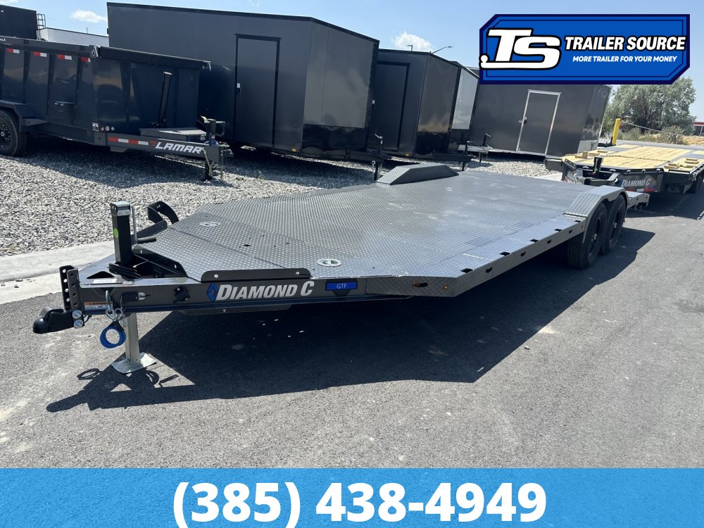 8.5x20 Diamond C GTF 206 Flatbed Car Hauler