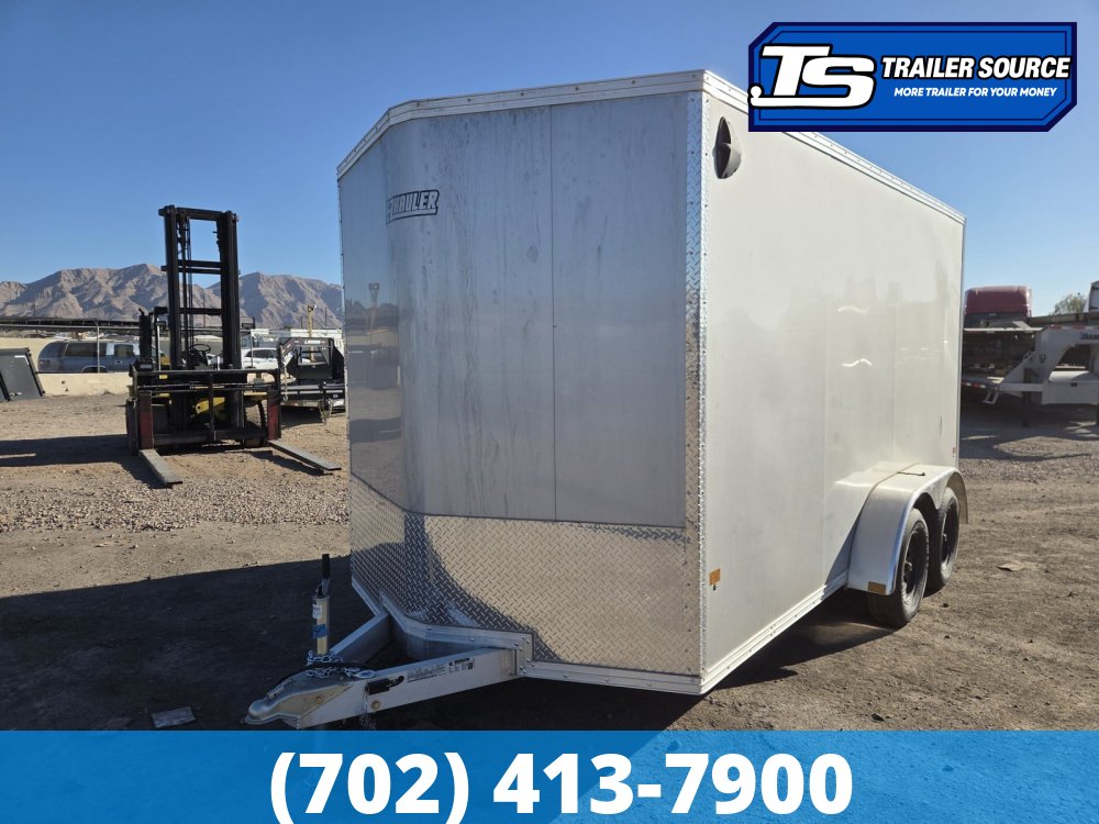 *SCRATCH N DENT* 7x14 Alcom EZ Hauler XLT Aluminum Enclosed Cargo