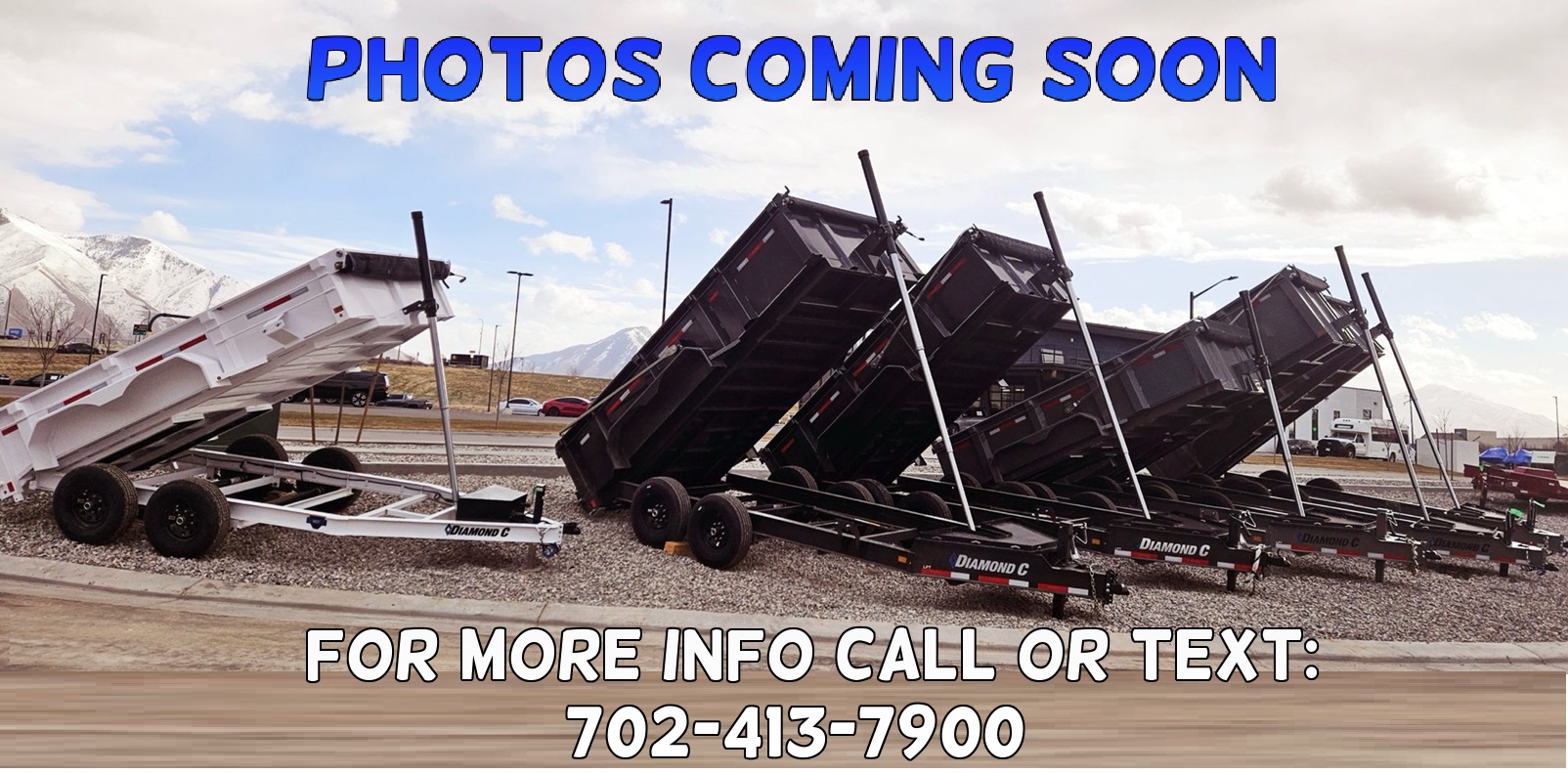 7x16 Norstar Iron Bull DXB 24" Sides 14K Dump Trailer