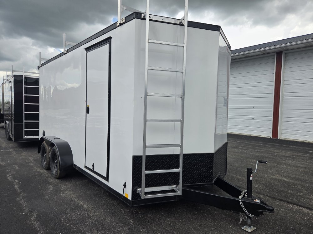 7'x16' RC Trailers Enclosed Cargo D716TA2 84"