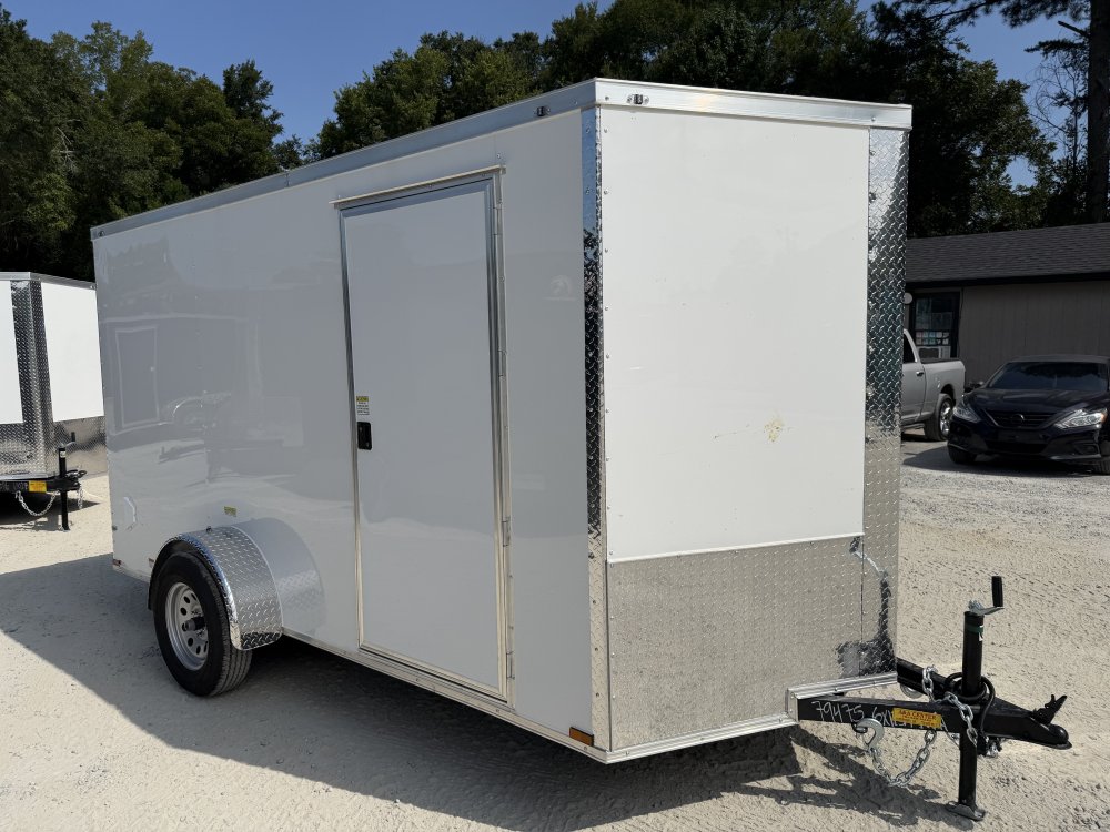 6x12 Enclosed Trailer 6'3" Interior Height W/ Side Door & Ramp 2027 Quality Cargo