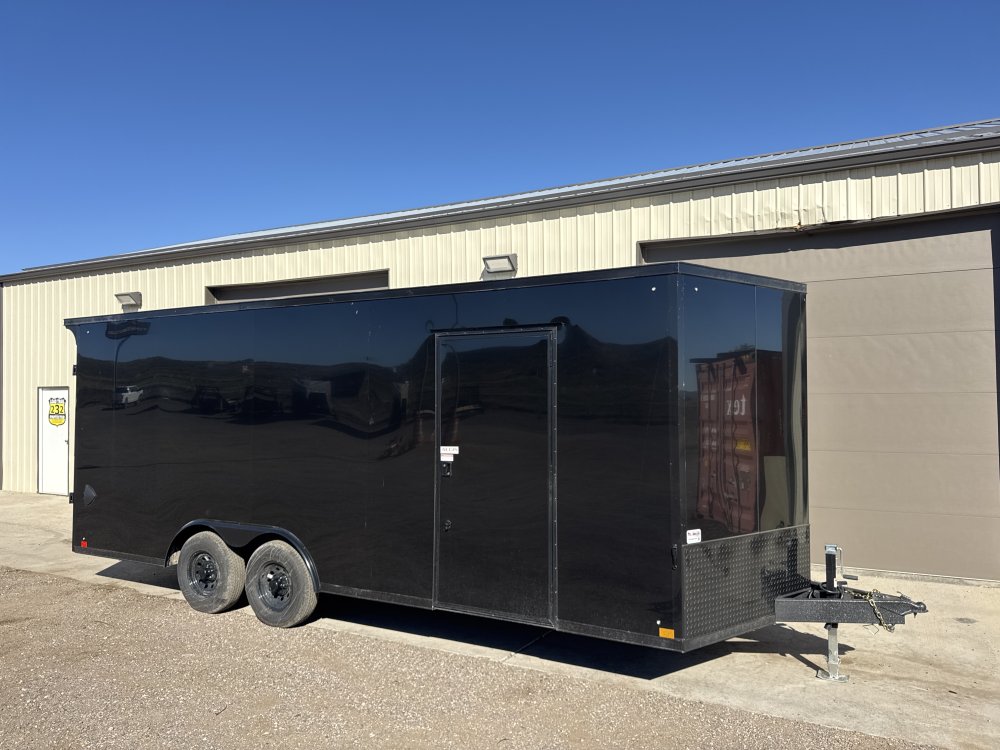 8'x20' Cross Bumper Pull 10K Enclosed Cargo