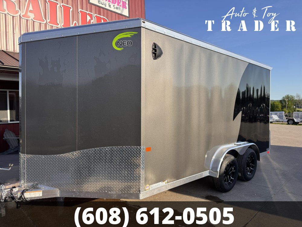 2026 Neo Trailers 7.5x14 Aluminum NAMR Cargo