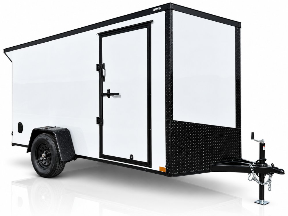 12'x6'x6.5' Triple Trailers Enclosed Cargo