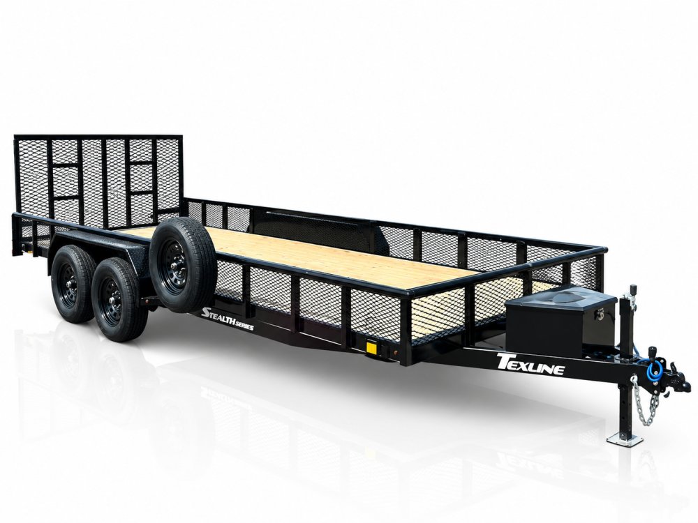 20'x83" TexLine LD Utility Trailer Trailer