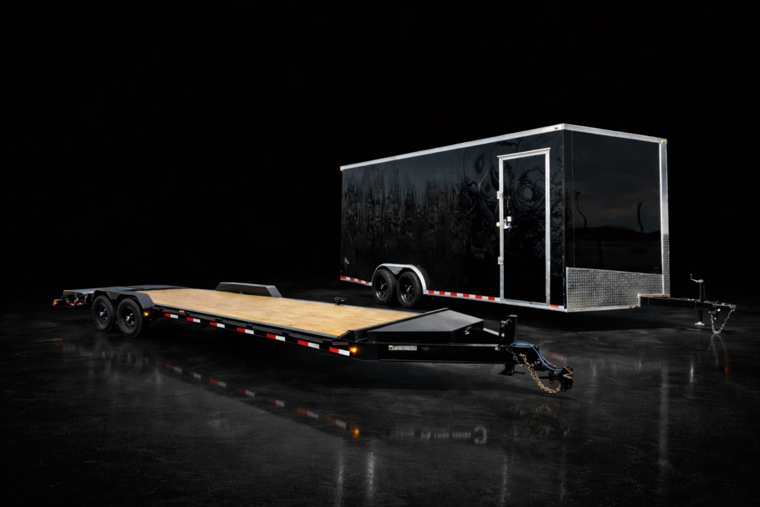 16'x7'x7' TrueBlue Enclosed Cargo Trailer