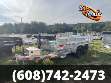 2027 Legend 6'x12' Galvanized Dump Trailer
