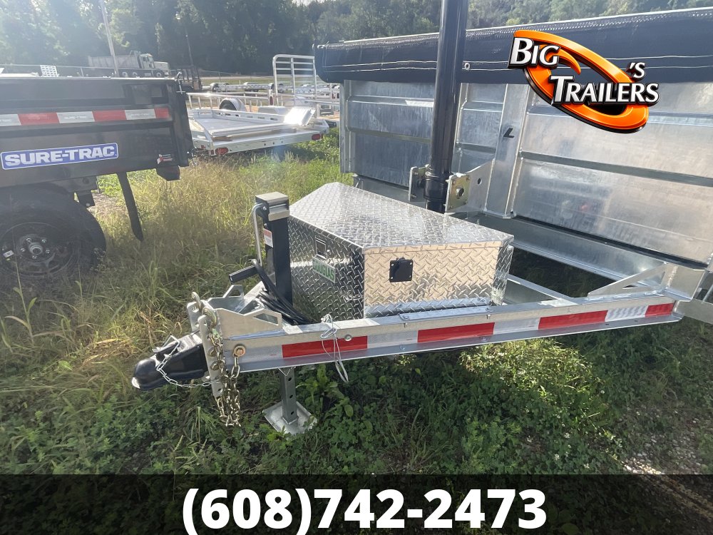 2027 Legend 6'x12' Galvanized Dump Trailer
