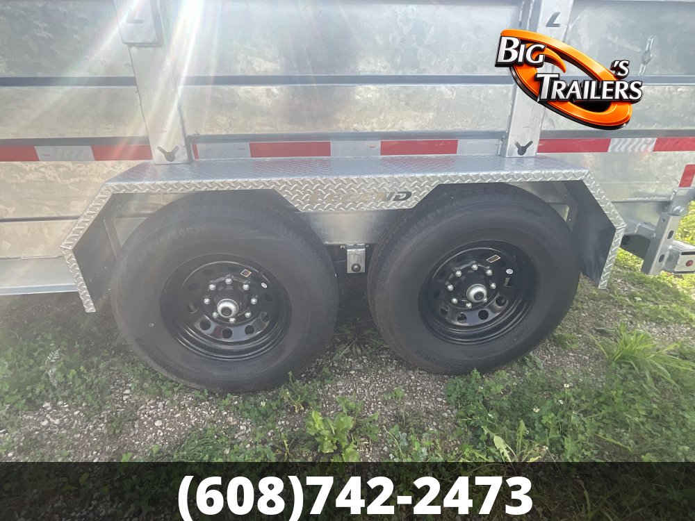 2027 Legend 7'x12' Galvanized Dump Trailer