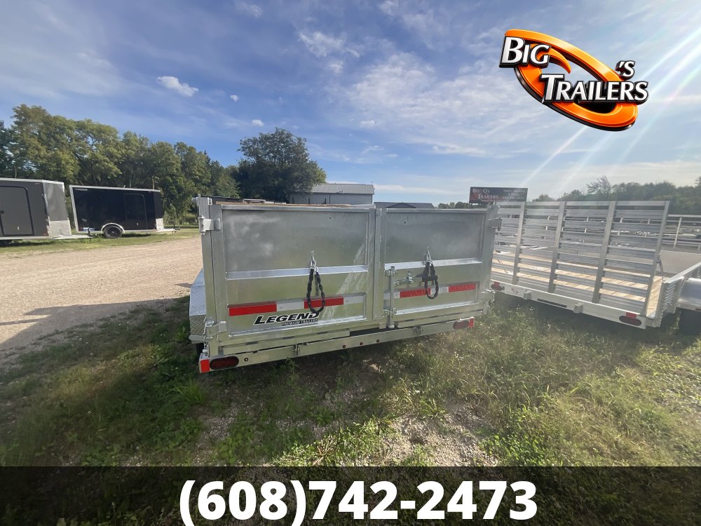 2027 Legend 7'x12' Galvanized Dump Trailer