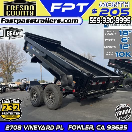 2025 Load Trail DE7212052 Dump