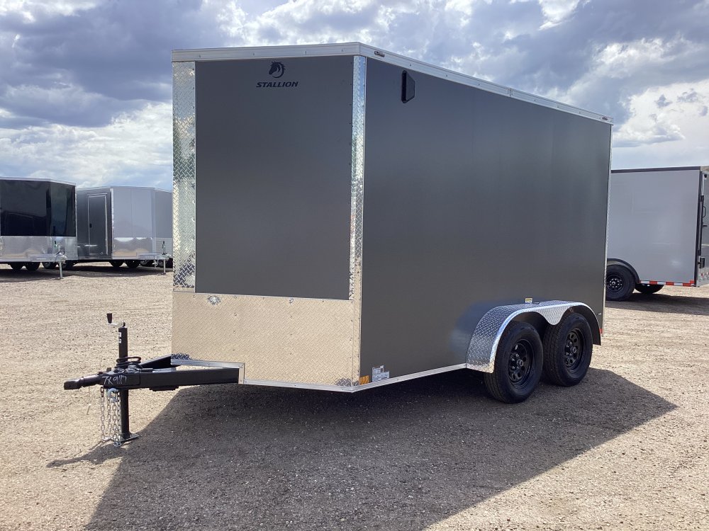 2026 STALLION 7'x12' Enclosed Cargo