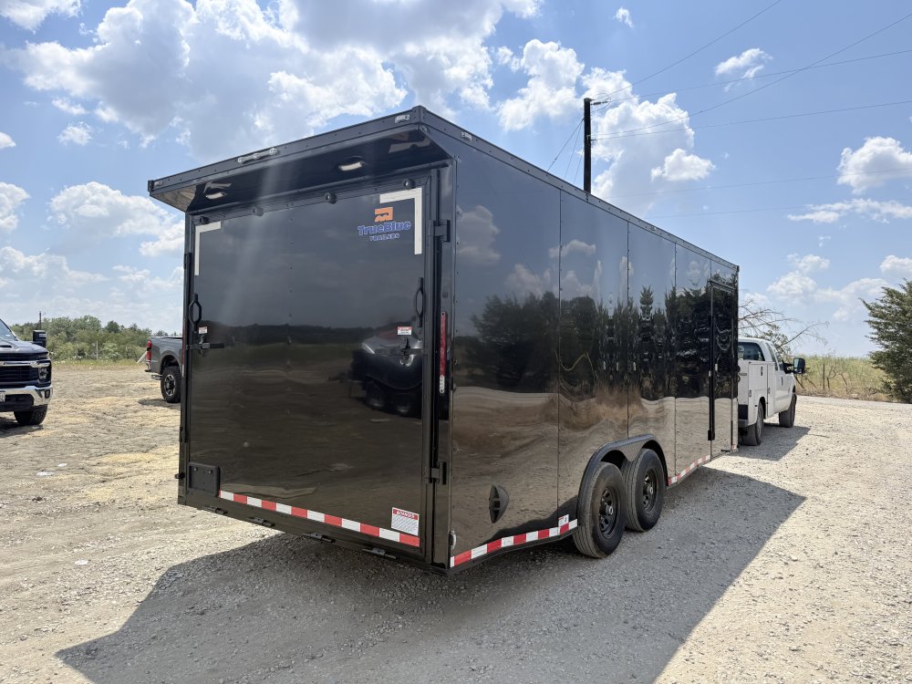 8.5'x20' True Blue Enclosed Car Hauler