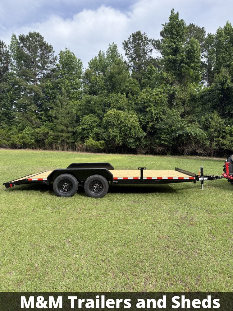 7x18 7K Nolan Flatbed Car Hauler