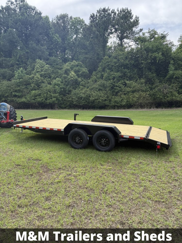 7x18 7K Nolan Flatbed Car Hauler