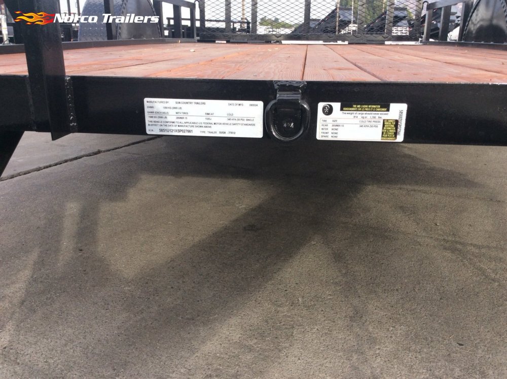 2025 Sun Country UTILITY 77" x 10' Utility trailer