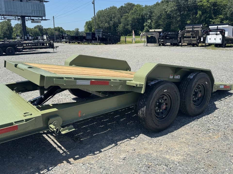 2026 RawMaxx 83X22 G7X Tilt Trailer W/14 PLY TIRES, 8K AXLES, WINCH PLATE, TORISON AXLES, TOOL BOX