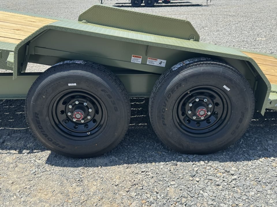 2026 RawMaxx 83X22 G7X Tilt Trailer W/14 PLY TIRES, 8K AXLES, WINCH PLATE, TORISON AXLES, TOOL BOX