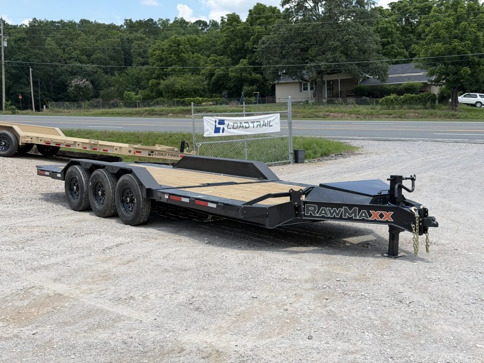 2026 RawMaxx G3X 102x24 21K GVWR Tilt Trailer