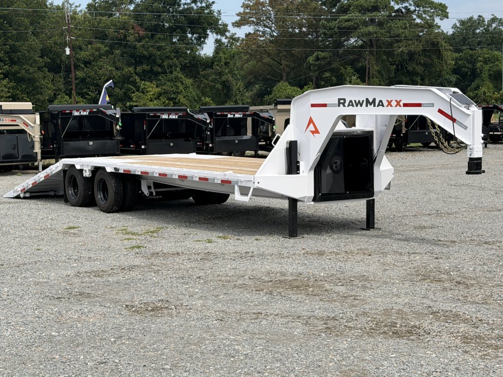2026 RawMaxx HTX 102X32 40K GVWR 11' HYDRUALIC DOVETAIL 16K HYDRAULIC DISC BRAKES WIRELESS REMOTE Fl