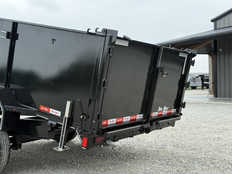 2026 Trail Maxx 83X16 / 36" SIDES / TELESCOPIC / REAR STAB JACKS / 14K GVWR / Dump Trailer