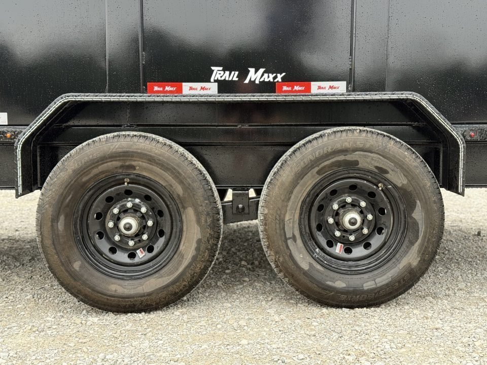 2026 Trail Maxx 83X16 / 36" SIDES / TELESCOPIC / REAR STAB JACKS / 14K GVWR / Dump Trailer