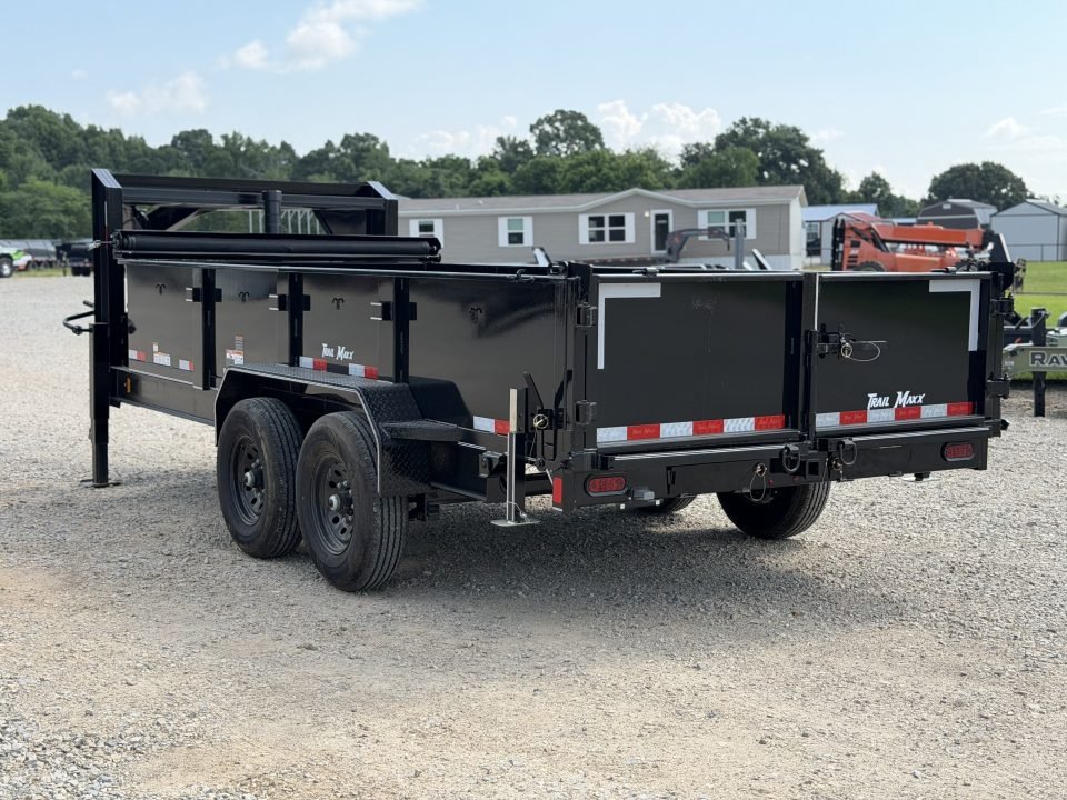2026 Trail Maxx 83x16 GN / TELESCOPIC / 24" SIDES / 14K GVWR / Dump Trailer
