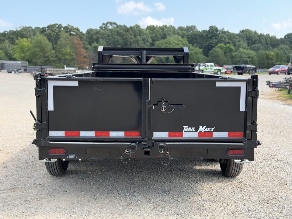 2026 Trail Maxx 83x16 GN / TELESCOPIC / 24" SIDES / 14K GVWR / Dump Trailer