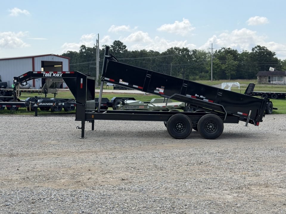 2026 Trail Maxx 83x16 GN / TELESCOPIC / 24" SIDES / 14K GVWR / Dump Trailer