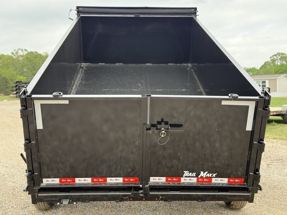 2026 Trail Maxx 83x14 / 36" SIDES / TELESCOPIC / I-BEAM FRAME / 14K GVWR / Dump Trailer