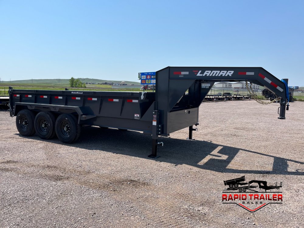 83"x16' Lamar Trailers Dump
