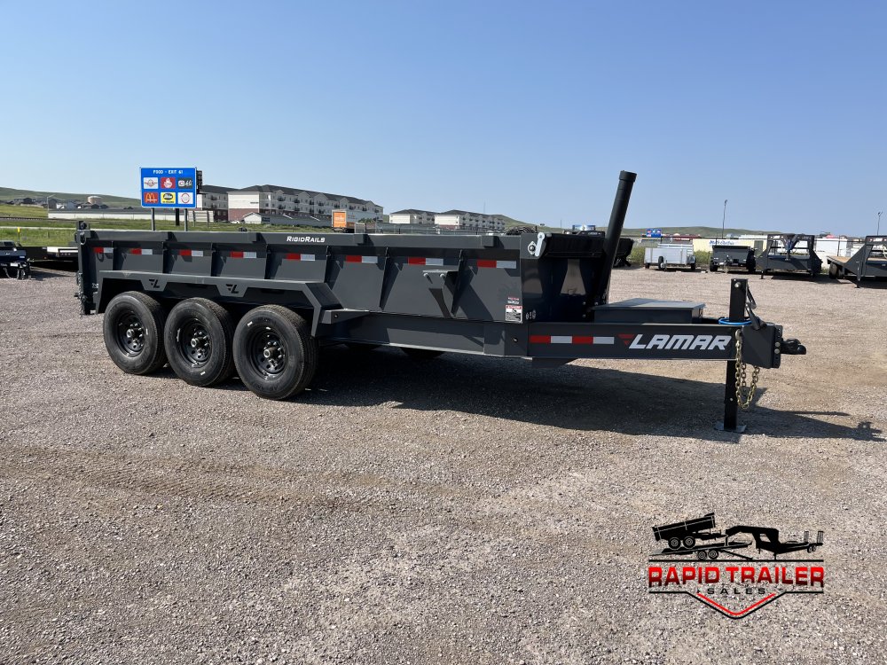 83"x16' Lamar Trailers Dump
