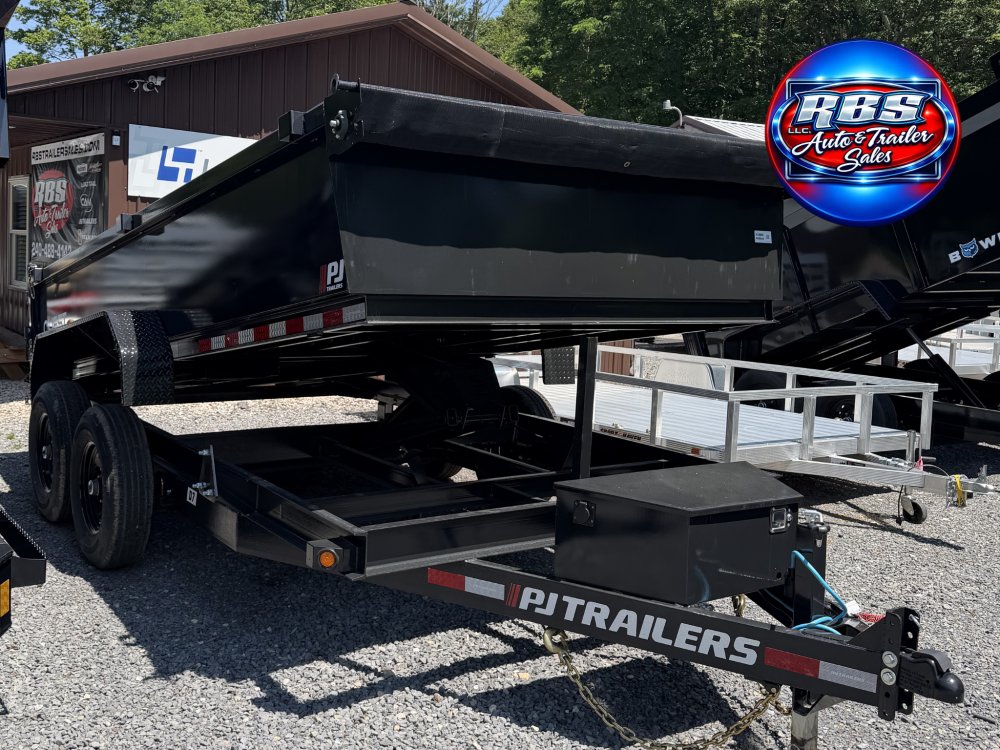 7x14 PJ Trailers Dump Trailer