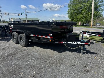 7x14 PJ Trailers Dump Trailer