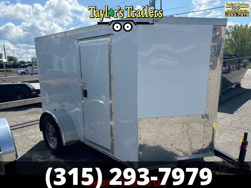 2025 QUALITY CARGO 6X8SA w/ 6'3" Ceiling/ Ramp Cargo / Enclosed Trailer