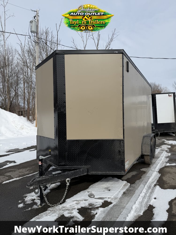 2026 Quality Cargo 7x14TA 7k GVW w/ 7' Ceiling, PolyCore Sides, Blackout Package & Rear Wing