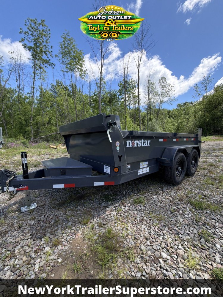 2026 Norstar 6x12 DCB Dump Trailer 10K GVW w/Tarp Kit