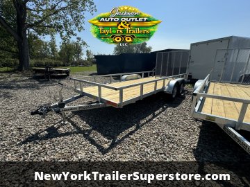 2027 Load Rite 78"X18 Galvanized Utility Trailer