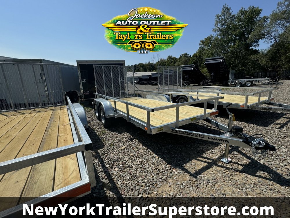 2027 Load Rite 78"X18 Galvanized Utility Trailer
