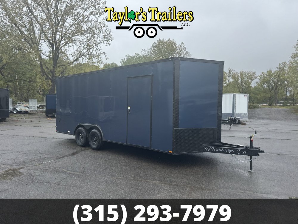 2025 Quality Cargo 8.5X20TA 10K GVW w/ 7ft Ceiling/ Polycore Skin/ Blackout Package Cargo / Enclosed