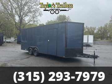 2025 Quality Cargo 8.5X20TA 10K GVW w/ 7ft Ceiling/ Polycore Skin/ Blackout Package Cargo / Enclosed