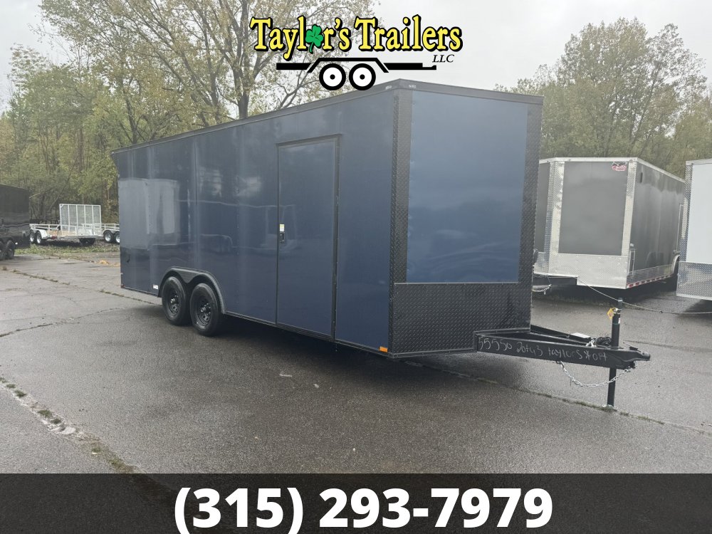 2025 Quality Cargo 8.5X20TA 10K GVW w/ 7ft Ceiling/ Polycore Skin/ Blackout Package Cargo / Enclosed