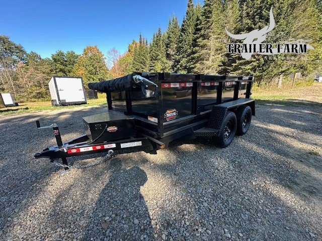 2026 COVERED WAGON "PROSPECTOR" 6X10 DUMP TRAILER W/TARP KIT