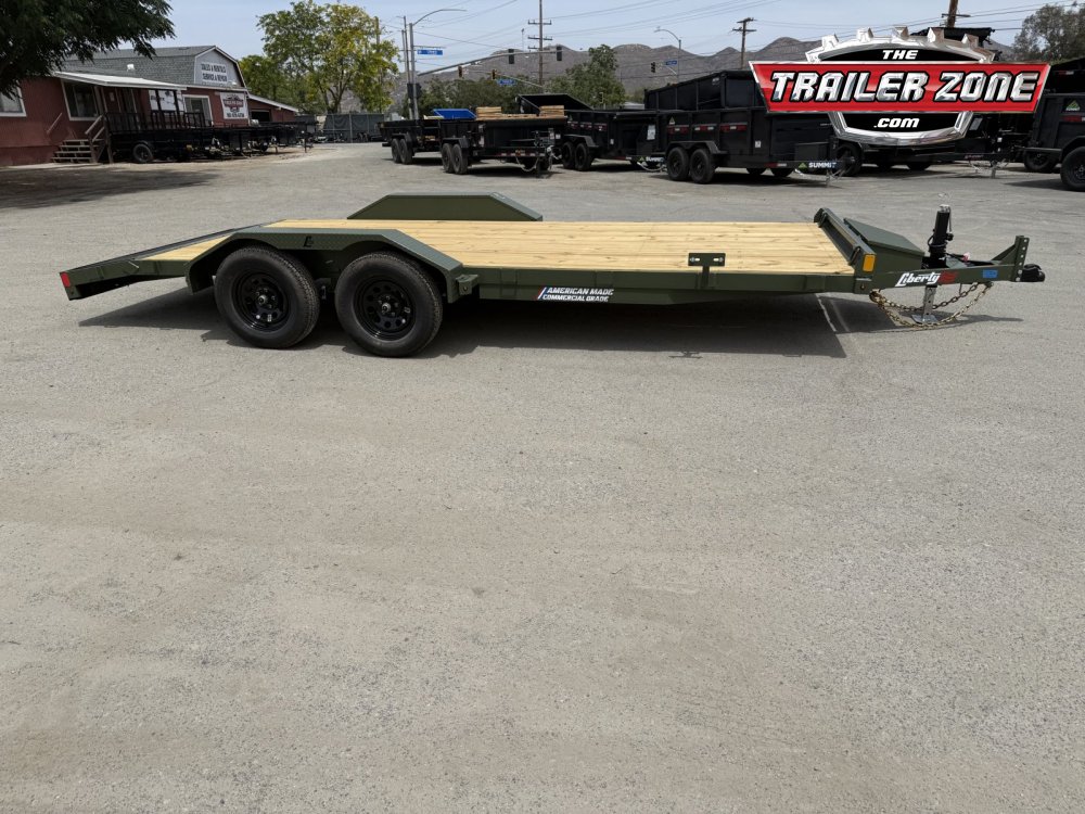 2027 LIBERTY LC7K- 83" x 18' CAR HAULER TRAILER
