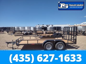 7x16 Echo EA-16-15T Utility Trailer - 7K GVWR